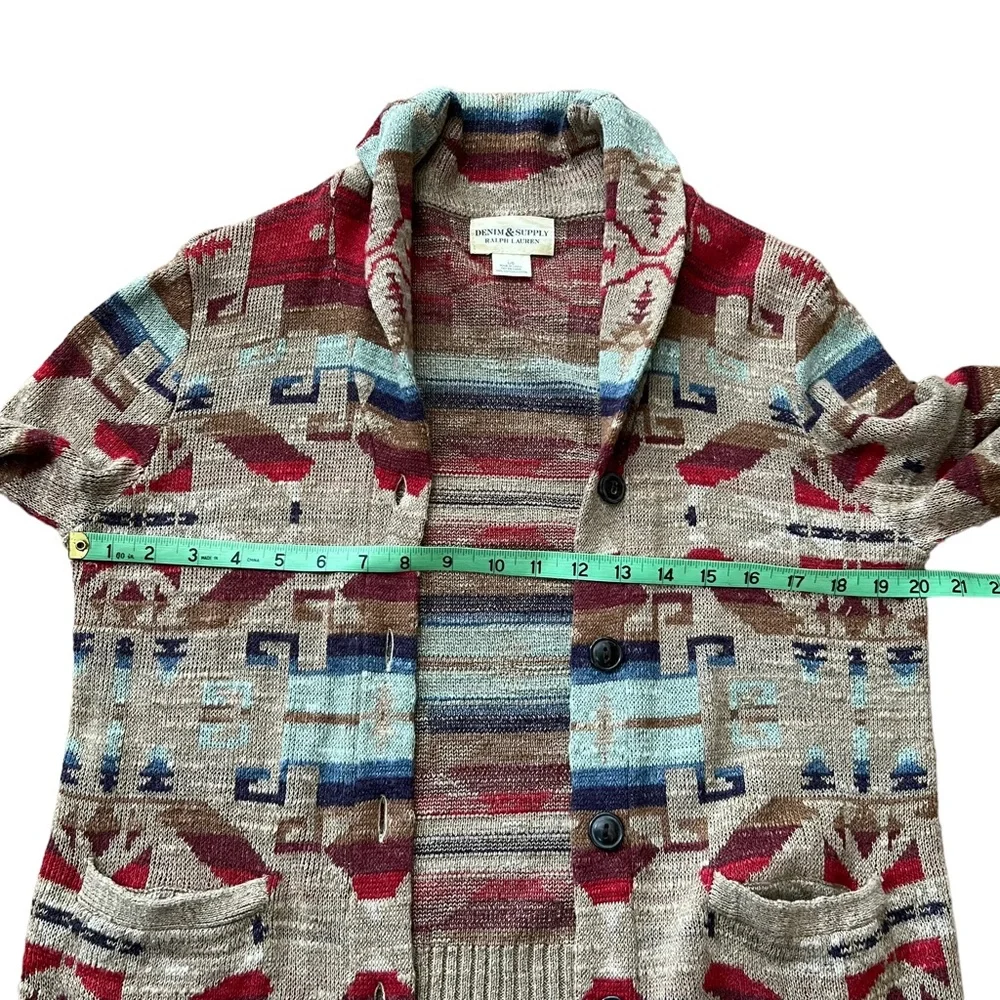 Denim Supply Ralph Lauren Aztec Tribal Cardigan - Picture 3 of 5